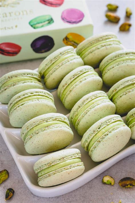 pierre herme pistachio macaron recipe.